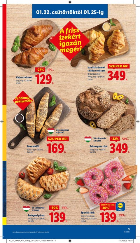 LIDL akciós újság