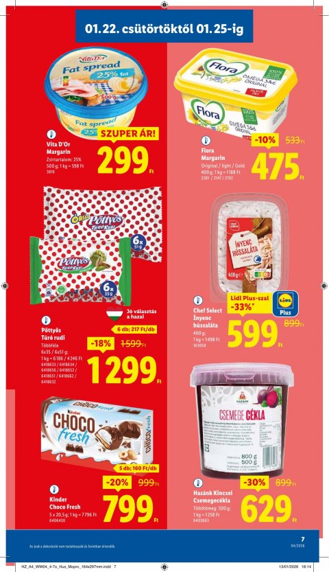 LIDL akciós újság