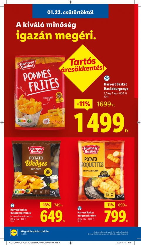 LIDL akciós újság
