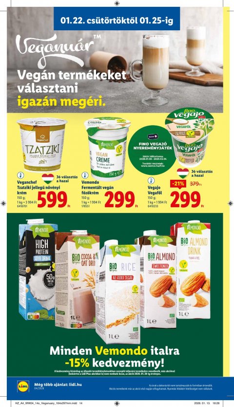 LIDL akciós újság