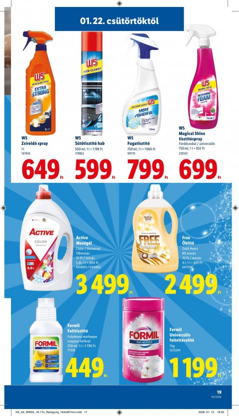 LIDL akciós újság