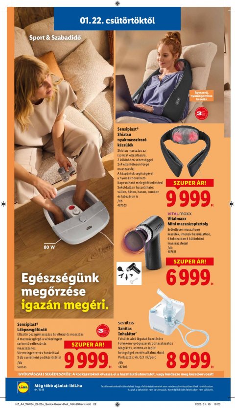 LIDL akciós újság