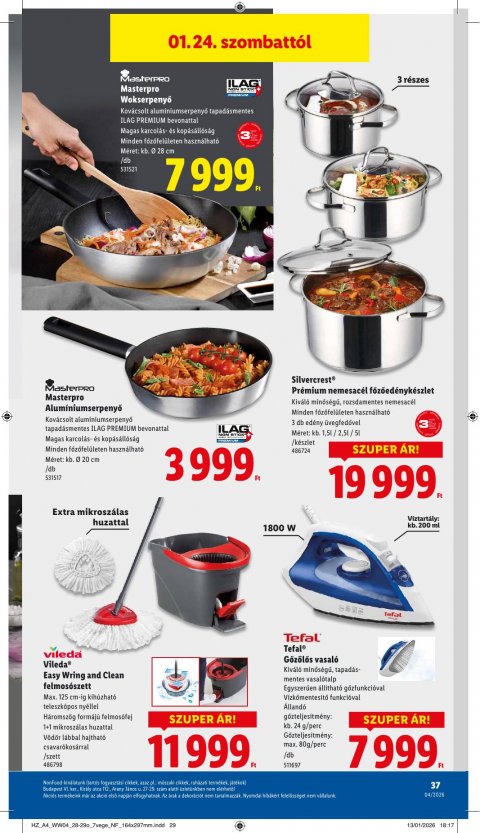 LIDL akciós újság