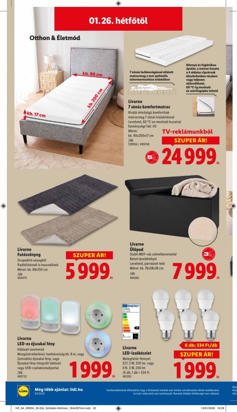 LIDL akciós újság