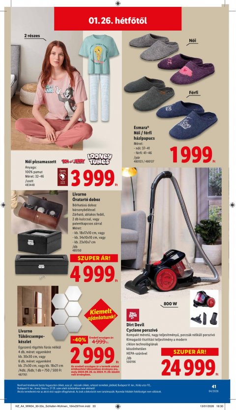 LIDL akciós újság