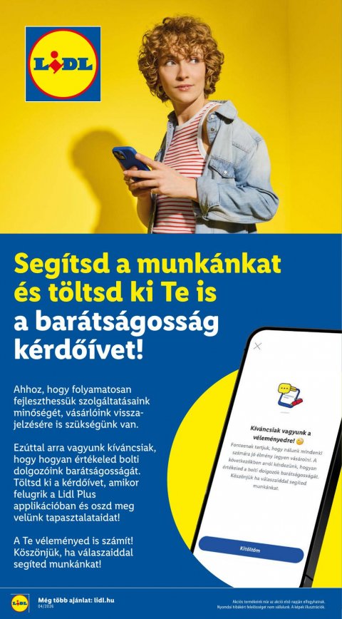 LIDL akciós újság