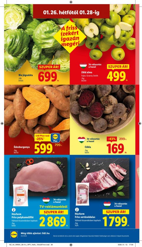 LIDL akciós újság