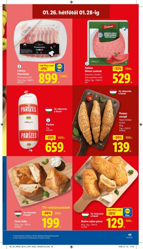 LIDL akciós újság