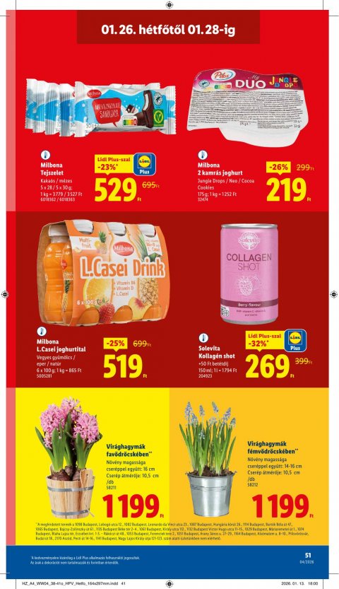 LIDL akciós újság