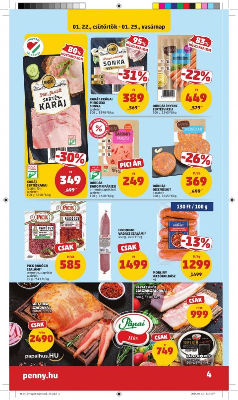 PENNY akciós újság