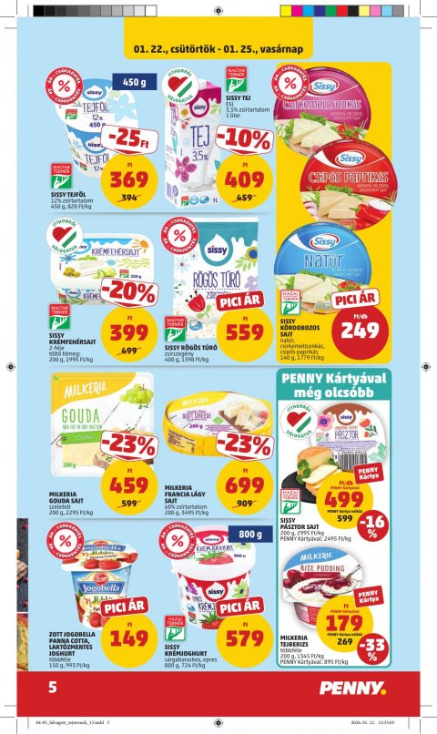 PENNY akciós újság