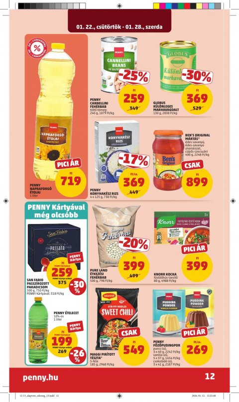 PENNY akciós újság