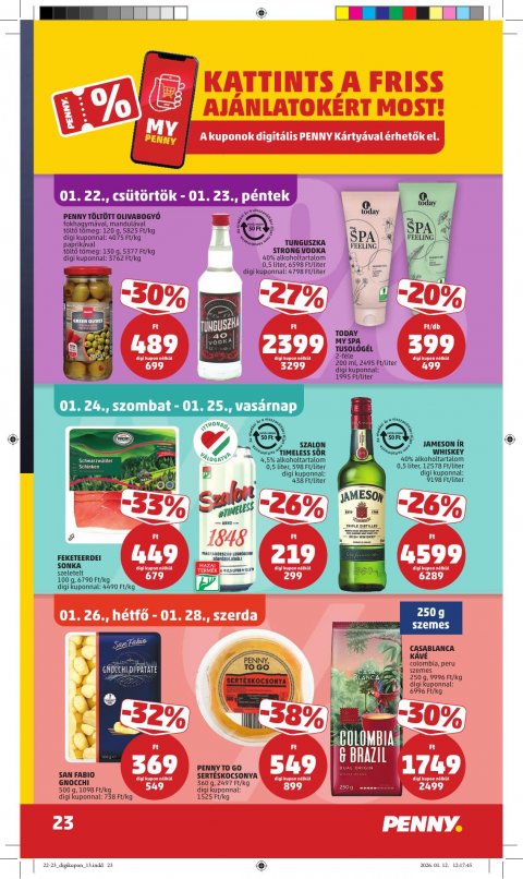PENNY akciós újság