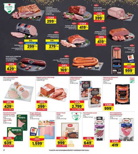 INTERSPAR akciós újság