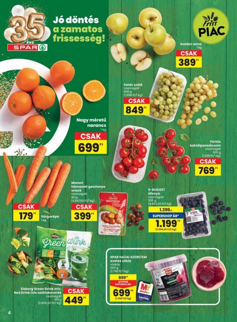 SPAR akciós újság