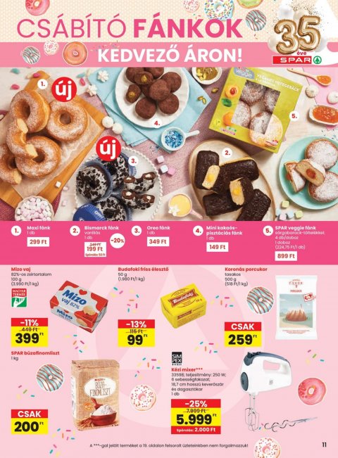 SPAR akciós újság