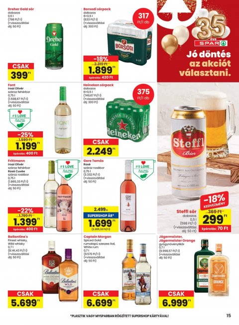 SPAR akciós újság