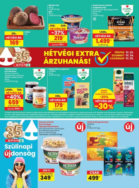 SPAR akciós újság