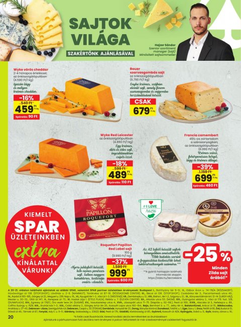 SPAR Extra akciós újság od 22. 1. 2026 do 28. 1. 2026