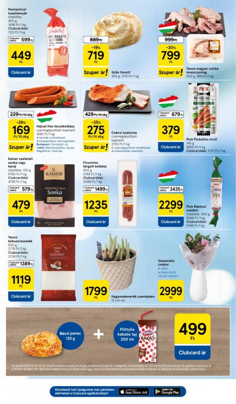 TESCO Hipermarket akciós újság