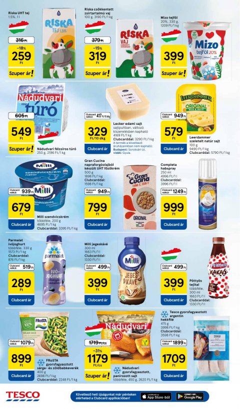TESCO Hipermarket akciós újság