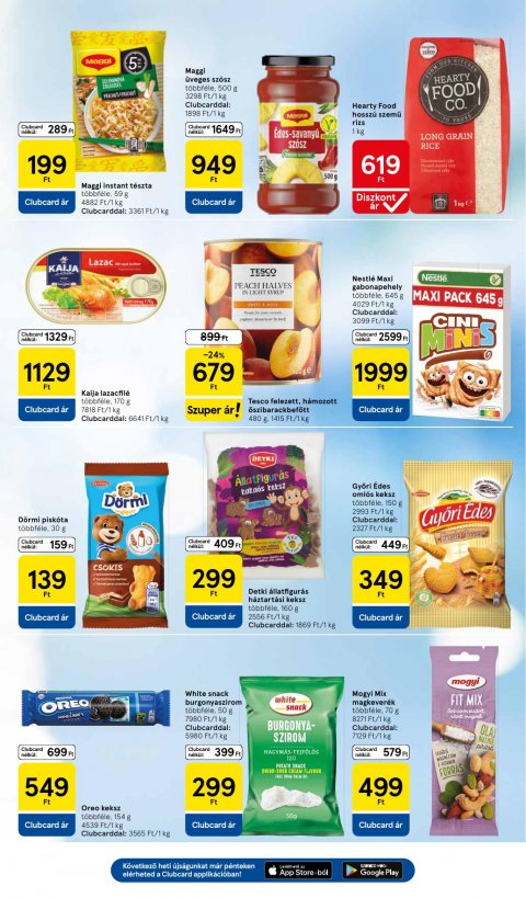 TESCO Hipermarket akciós újság