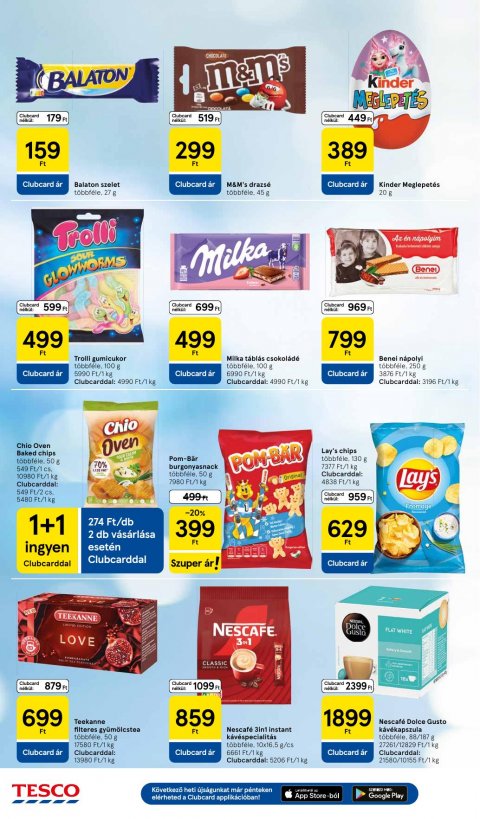 TESCO Hipermarket akciós újság