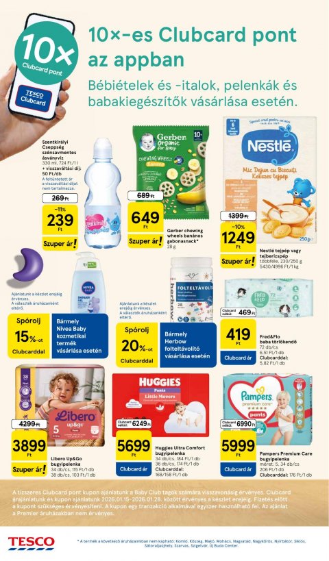 TESCO Hipermarket akciós újság