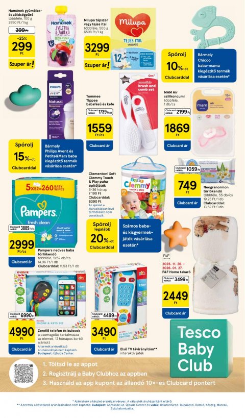 TESCO Hipermarket akciós újság