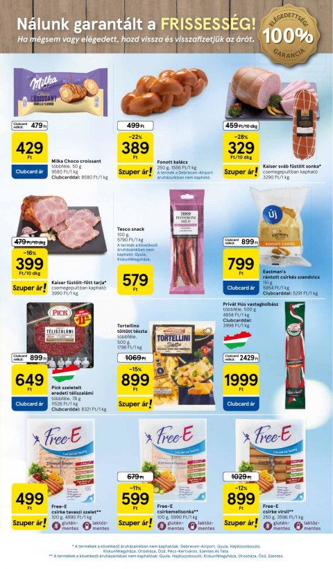 TESCO Hipermarket akciós újság