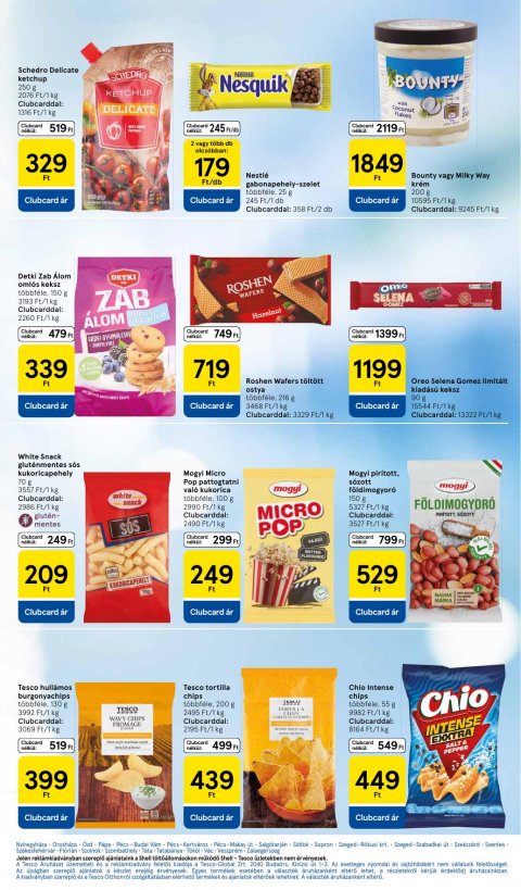 TESCO Hipermarket akciós újság