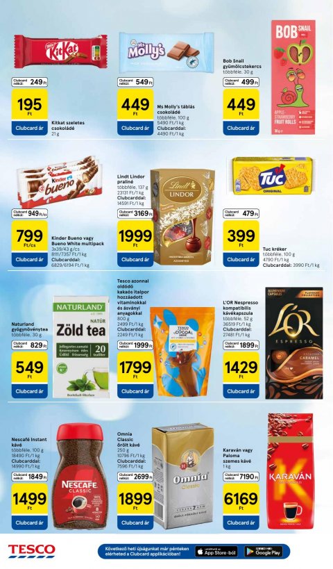 TESCO Hipermarket akciós újság