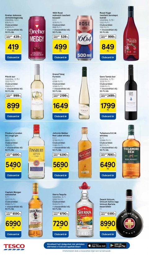 TESCO Hipermarket akciós újság