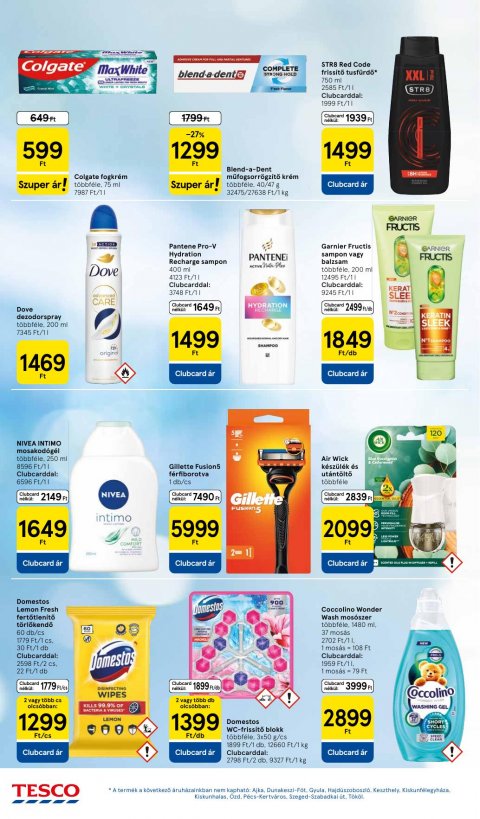 TESCO Hipermarket akciós újság