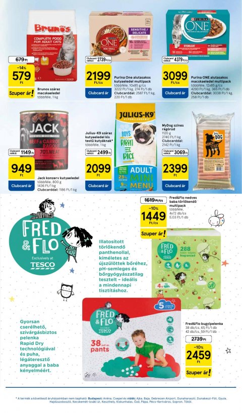 TESCO Hipermarket akciós újság