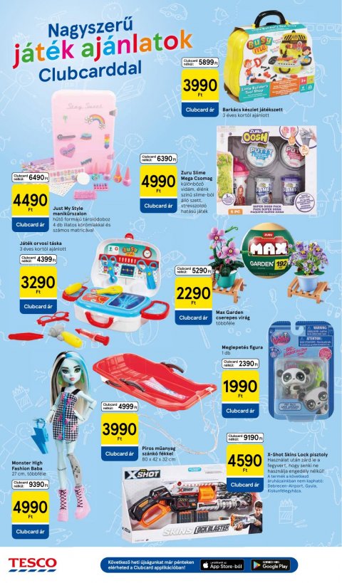 TESCO Hipermarket akciós újság