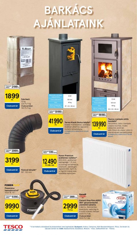 TESCO Hipermarket akciós újság