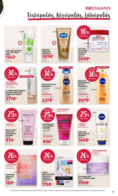 ROSSMANN akciós újság
