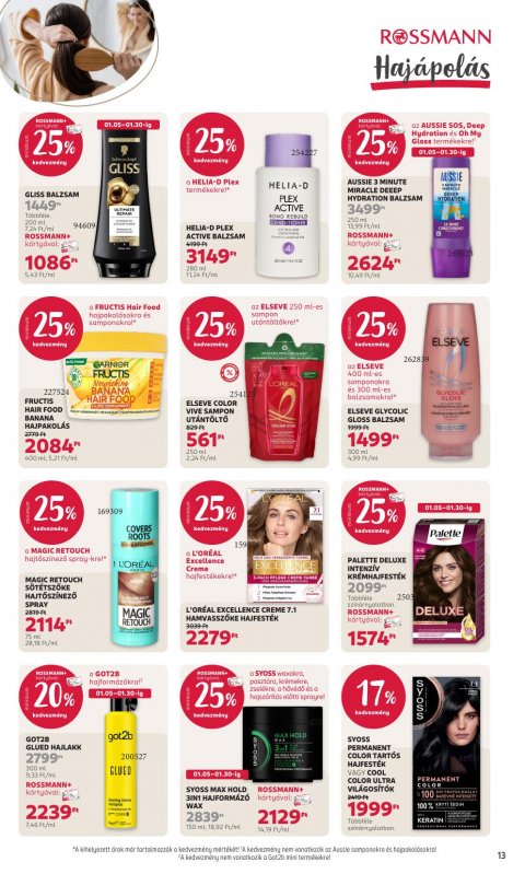 ROSSMANN akciós újság