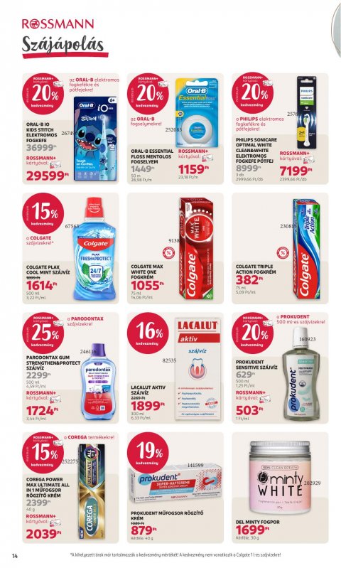 ROSSMANN akciós újság