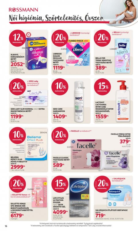 ROSSMANN akciós újság
