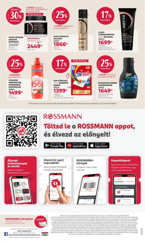 ROSSMANN akciós újság