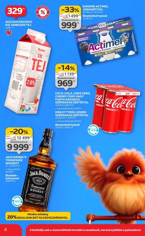 AUCHAN Hipermarket akciós újság