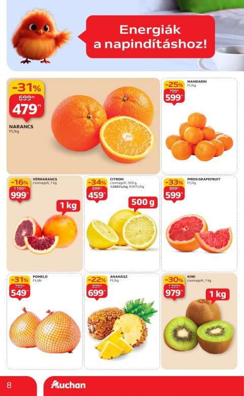 AUCHAN Hipermarket akciós újság