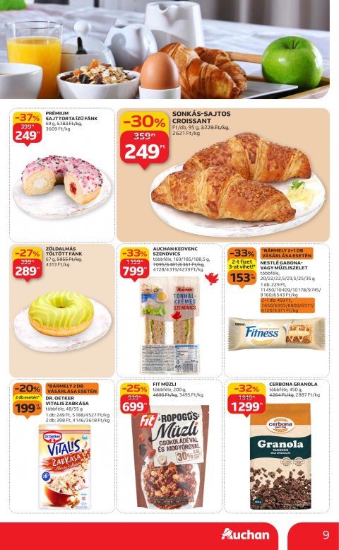 AUCHAN Hipermarket akciós újság