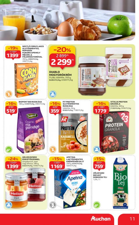 AUCHAN Hipermarket akciós újság