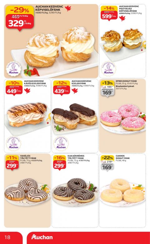AUCHAN Hipermarket akciós újság