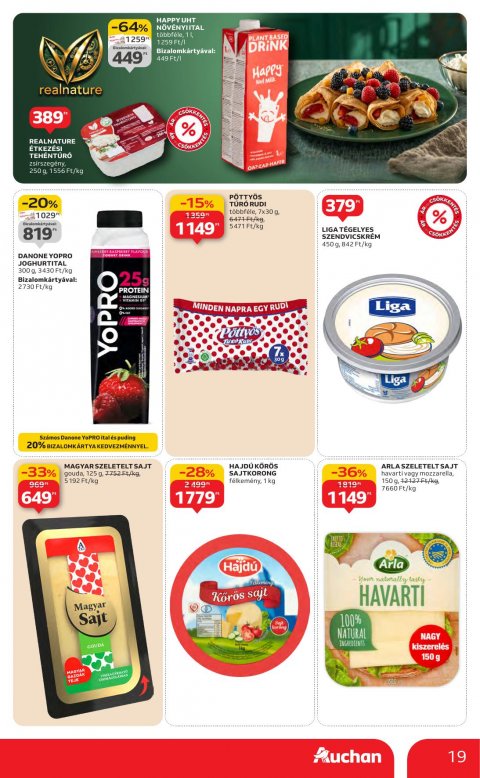 AUCHAN Hipermarket akciós újság