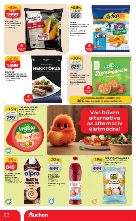 AUCHAN Hipermarket akciós újság