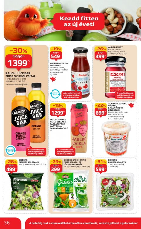 AUCHAN Hipermarket akciós újság